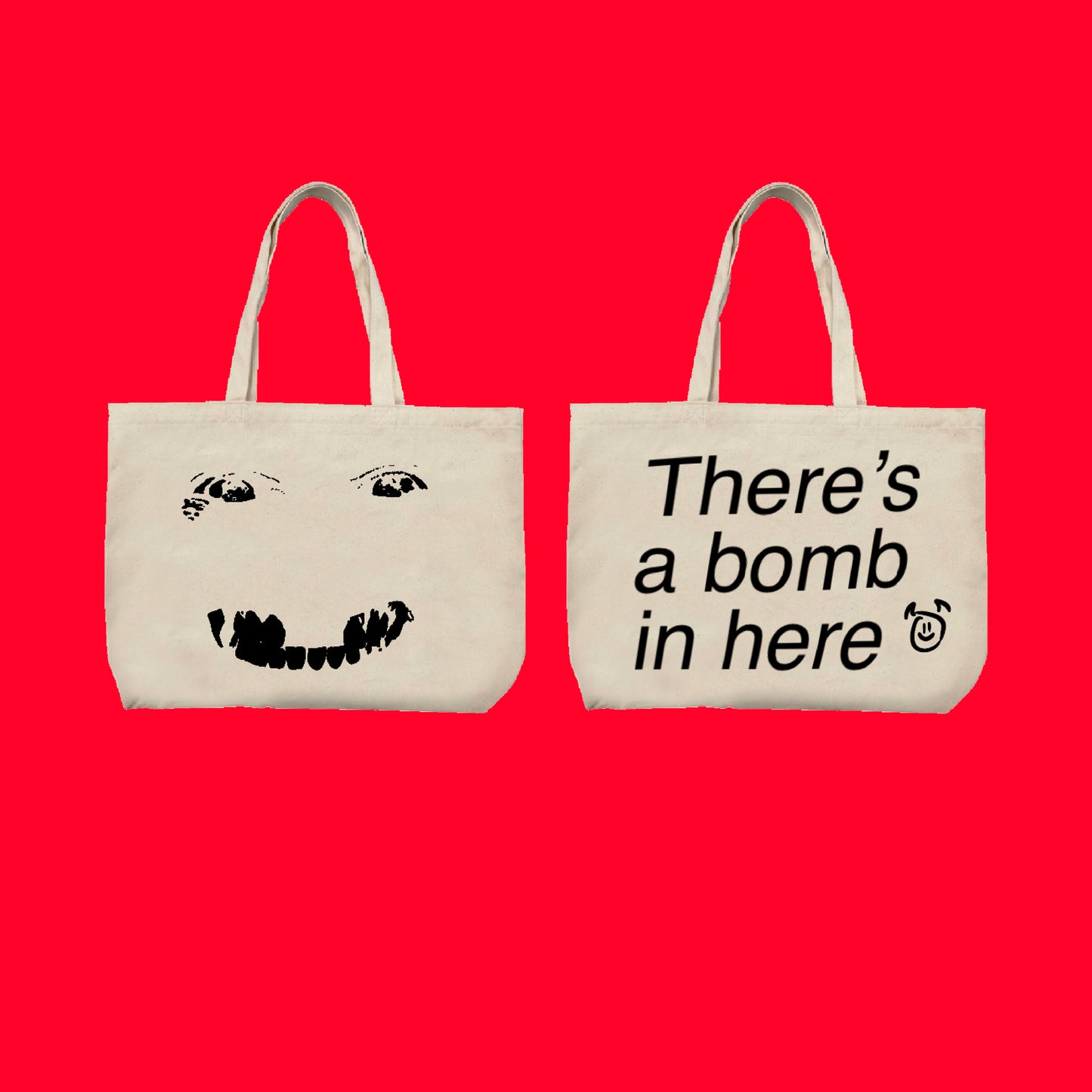 "There's a Bomb in Here" Tote